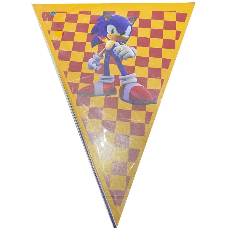 

1set Cartoon Character Theme Banner Baby Shower Decorations Party Flag 3D Happy Birthday Banner Witchcraft Supplies