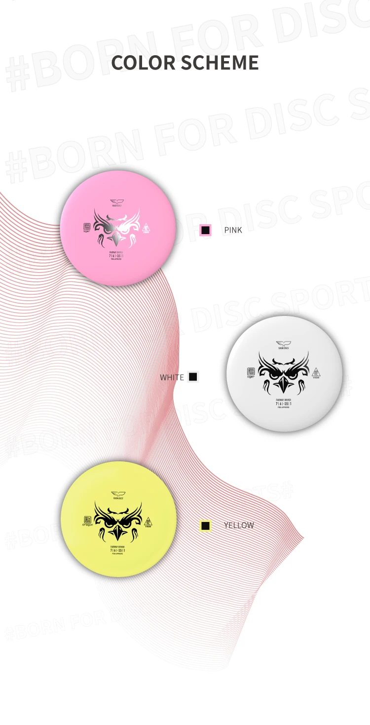 YIKUN диски PDGA одобренный диск Гольф диск драйвер вид Черная пятница