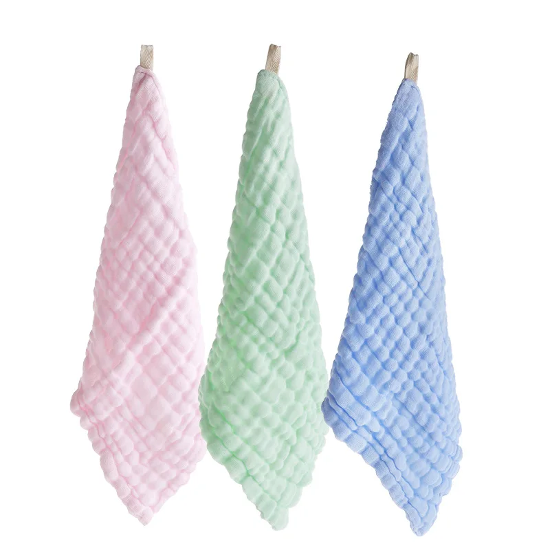 Бытовое детское моющее маленькое полотенце хлопчатобумажная пряжа салфетки