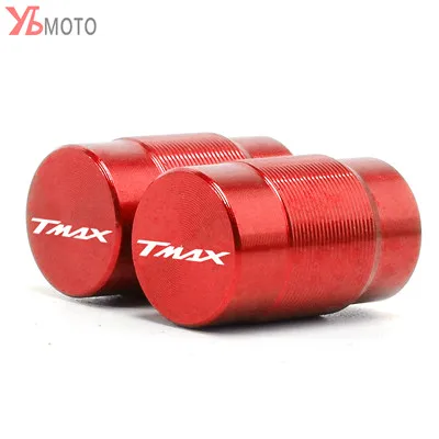 2PCS-Red Для YAMAHA TMAX 530 500 T max 500 T-Max TMAX530 DX SX- Аксессуары для мотоциклов вентиль шины колеса колпак - Цвет: 2PCS-Red