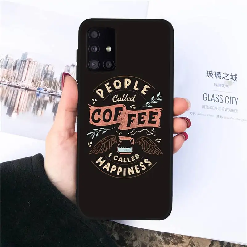 

Be Awesome Today But First Coffee Phone Case For Samsung galaxy S 7 8 9 10 20 edge A 6 10 20 30 50 51 70 note 10 plus
