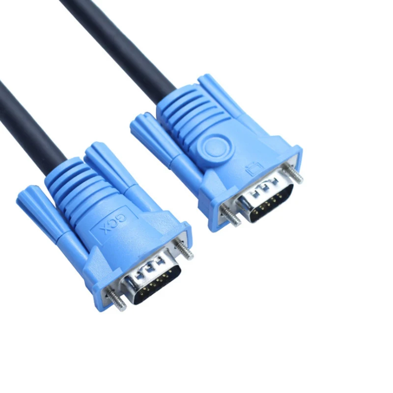 

VGA Cable 3+6 1.5m 1.8m 3m 5m 10m 15m 20m VGA To VGA Cable For HDTV PC Laptop TV Box Projector Monitor cable vga