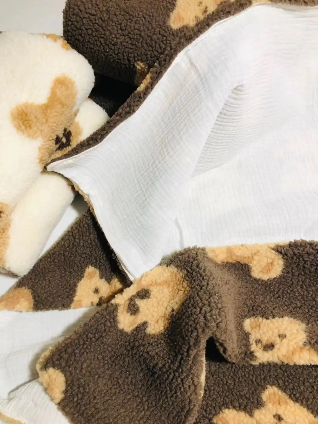 

Cute Baby Items Newborn Plush Nursery Swaddle Blankets Soft Infant Boy Girls Breathe Freely Quilt Bedding Sets for Crib Stroller