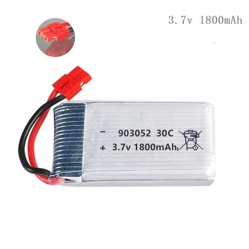 Обновленный аккумулятор Lipo 3 7 в 1800 мАч и зарядное устройство для SYMA KY601S X5 X5S X5C X5SC