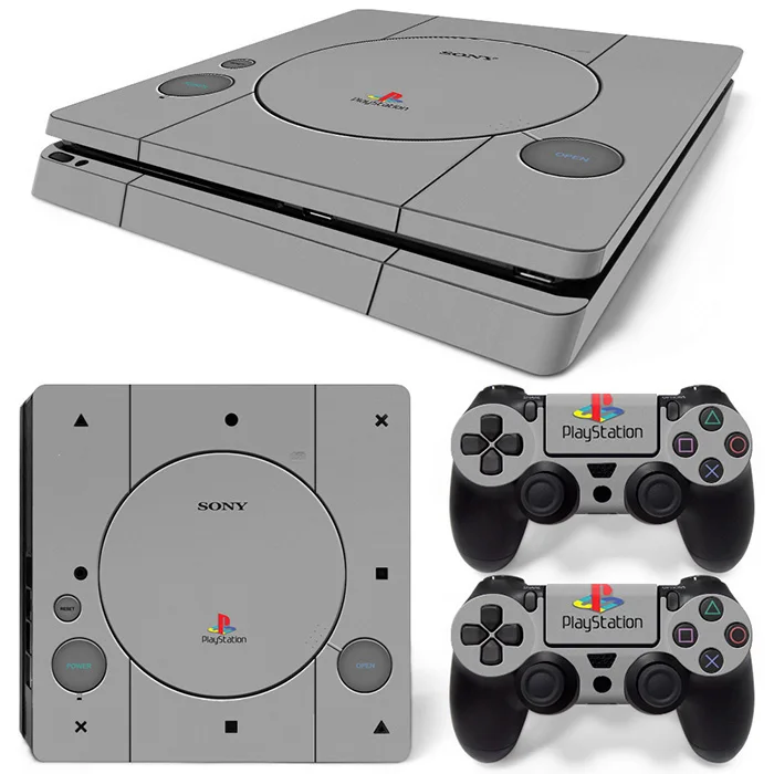 Наклейки для консоли PS4 slim и контроллеров наклейки ps4 виниловые