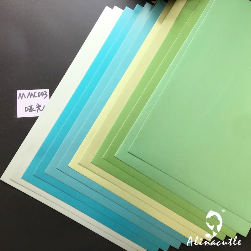 6 цветов x 2 листа картонная бумага карточка в наличии вечная Зеленая атласная A4 250