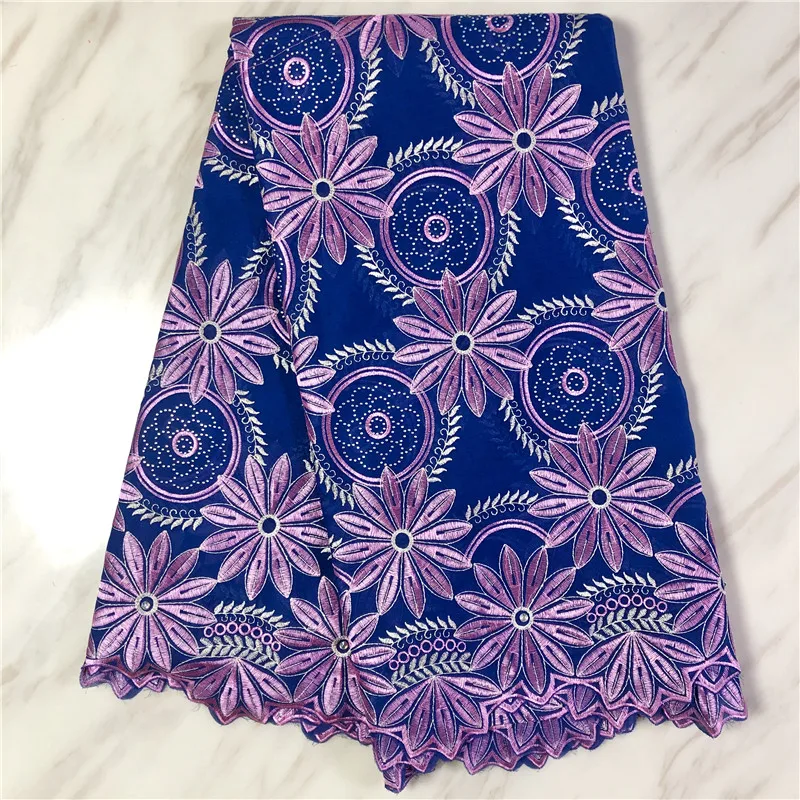 

Madison Swiss Cotton Lace In Switzerland High Quality Heavy Embroiderey African Laces Fabric For Man Or Woman Dress