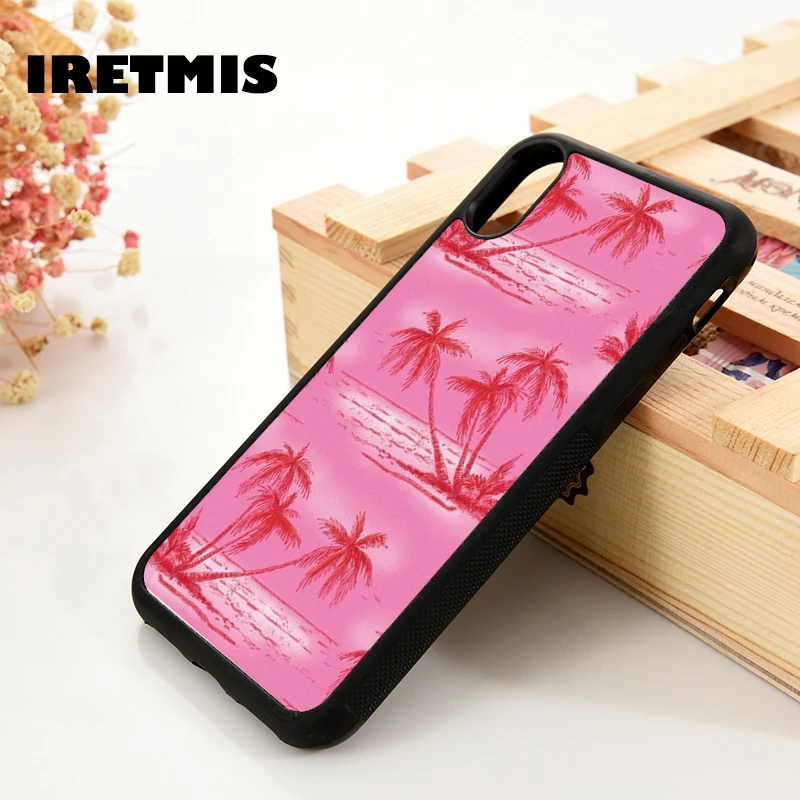 Чехол-накладка Iretmis для iPhone 7 8 plus X Xs 11 Pro Max XR 5 5S SE 6 6S силикон ТПУ | Мобильные
