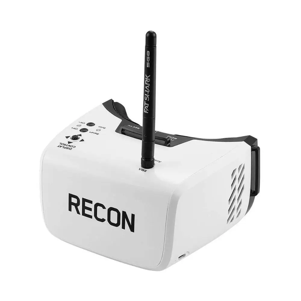 Видеооочки Fat Shark Recon V2 FPV 32 канала 5G8 WQVGA ЖК дисплей 4 3 дюйма для квадрокоптера