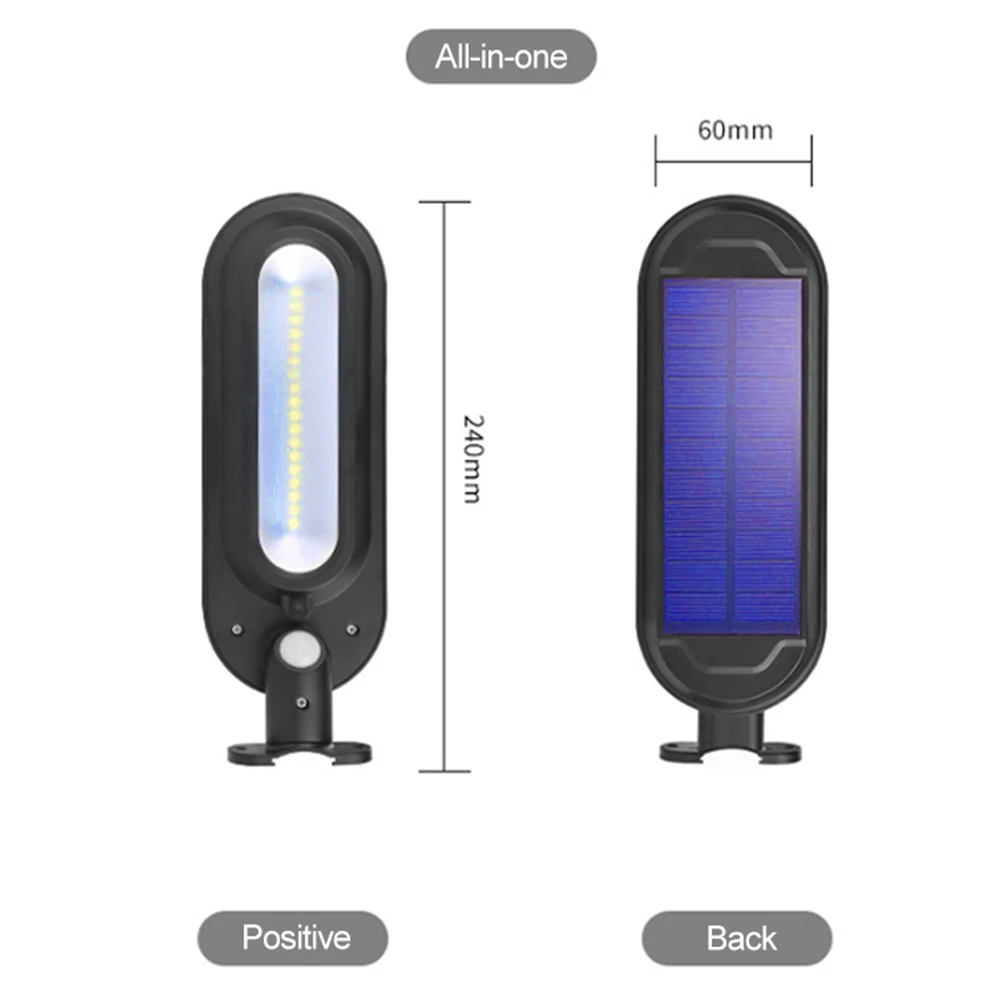 

LED solar light pir motion sensor outdoor solar wall light ip65 waterproof street light garden wall street light
