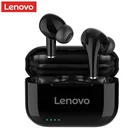 Оригинальные беспроводные наушники-вкладыши LP1S Lenovo, Bluetooth, TWS наушники, Мини Hifi, двойная стереогарнитура с микрофоном, басовые беспроводные наушники