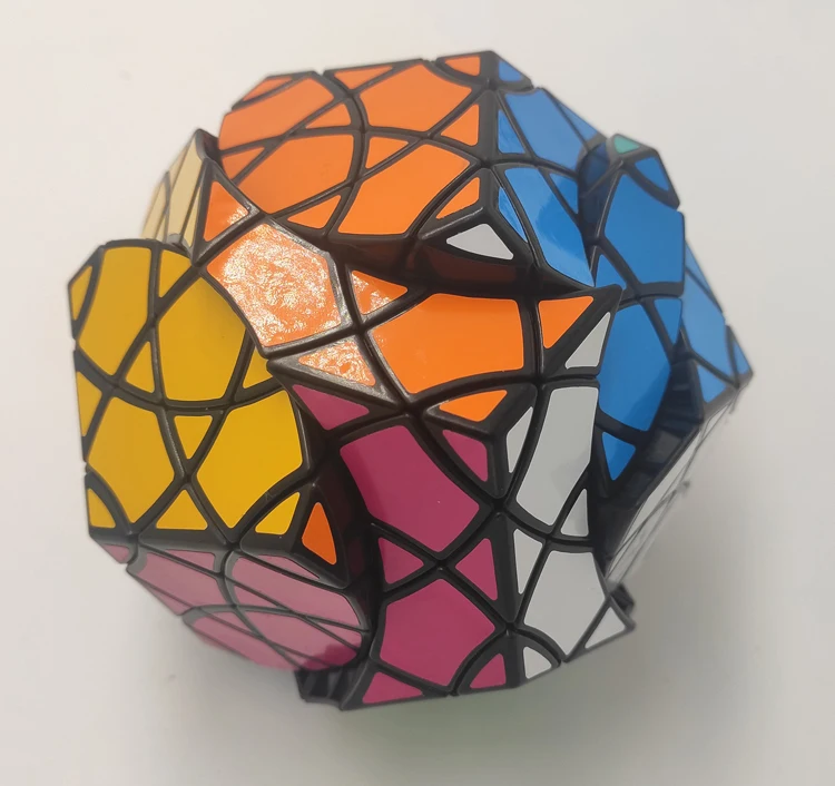 Набор для творчества AJ Bauhinia Dodecahedron II черный|cube stickerless|puzzle cubedayan stickerless |