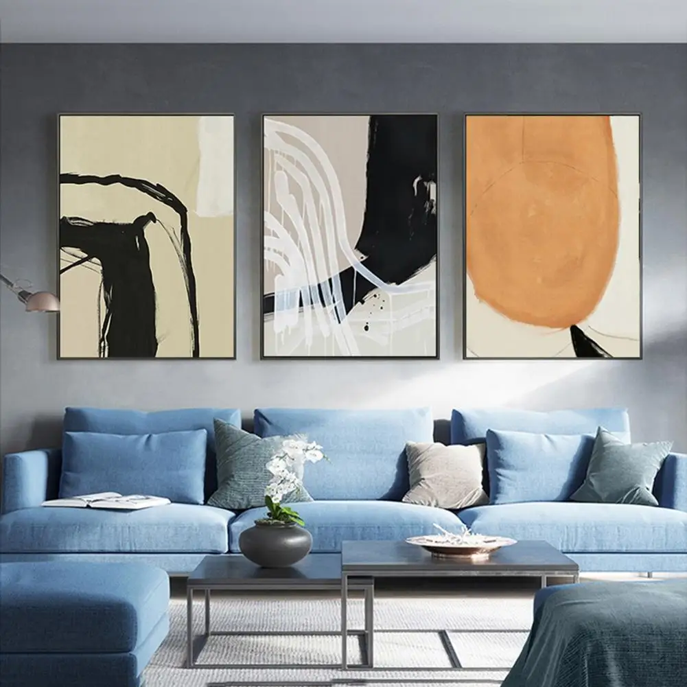 

Модный настенный плакат, практичная прямоугольная Безрамная картина, широкое применение, Безрамная картина