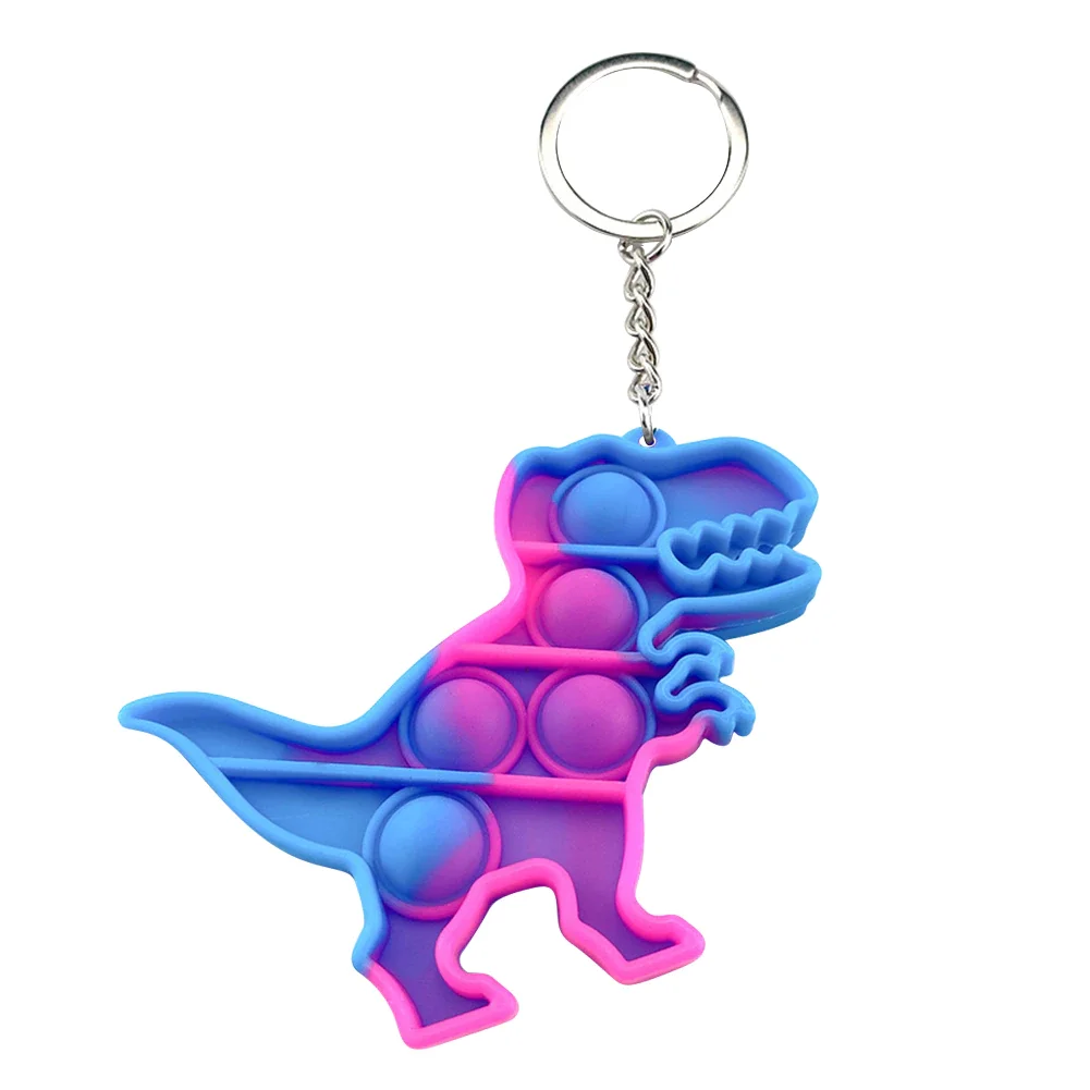 

Funny Bubble Pops Toy Car Accessories Dimple Anti Adult Kids Stress Keychain Toys Push For Car Decoration Player