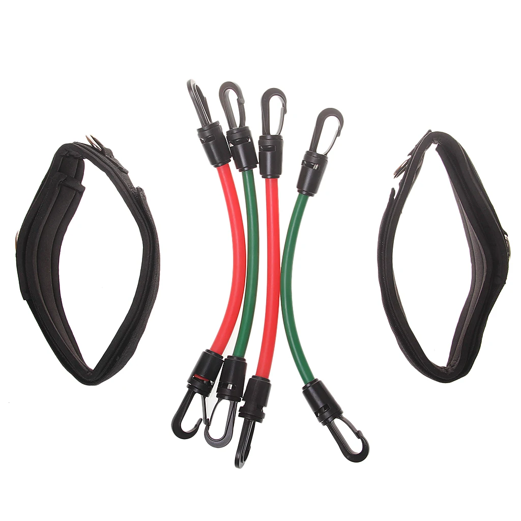 

Leg Resistance Band Tubes Leg Straps Kit for Speed Strength Agility Training