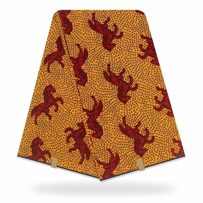 100% хлопок Африки Воск Ткань Высокое качество 2021 Новое поступление реальные воск 6