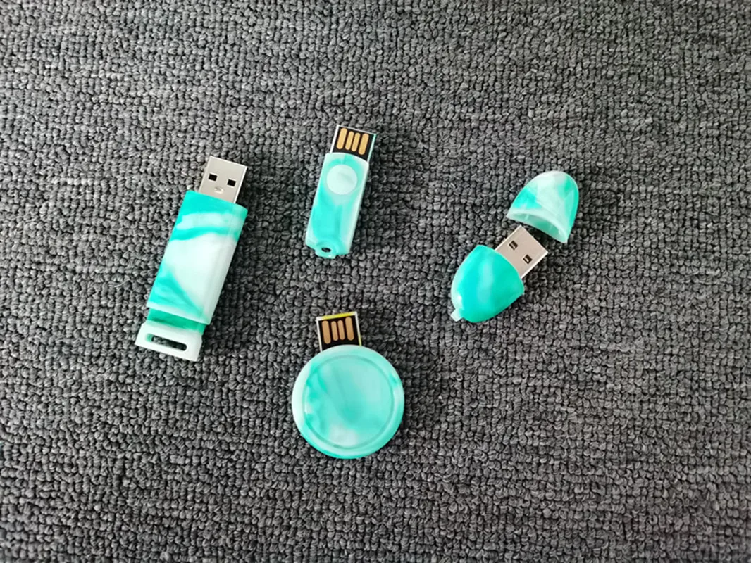 

2020 New Arrivals 4 Kinds Marbles Plastics USB 2.0 Memory flash pen drive