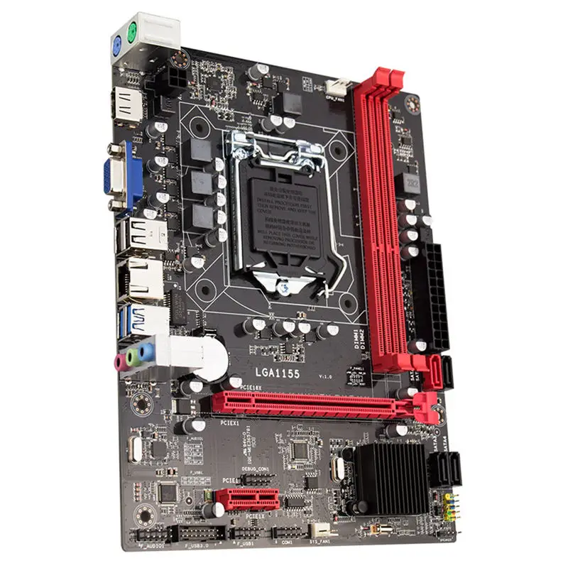 B75 рабочего Материнская плата Lga1155 для I3 I5 I7 процессор Поддержка Ddr3 памяти s I53450/3470