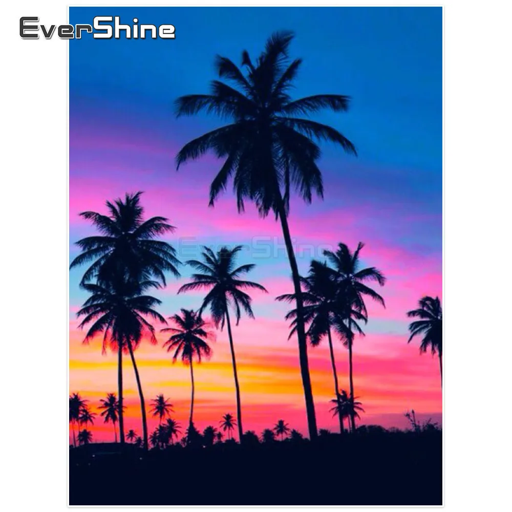 Evershine 5D алмаз живопись пейзаж Вышивка крестом фотографии полный площадь Алмазная
