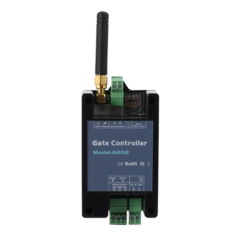 

G202 GSM 2G Remote Door Opener Relay Controller Mobile Phone Remote Door Opener