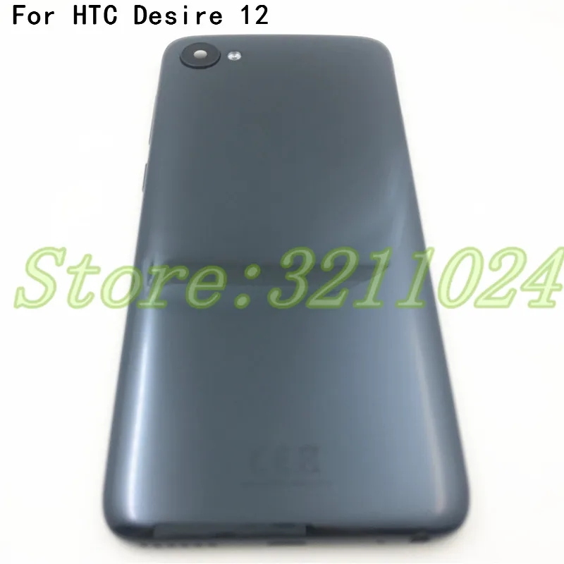 Для HTC Desire 12 задняя крышка Крышка батарейного отсека Корпус чехол с кнопками