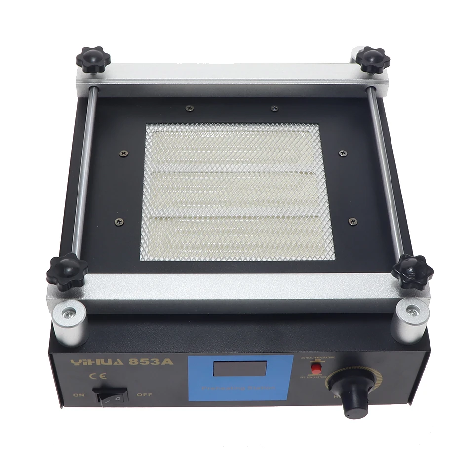 YIHUA 853A 110V 220V Цифровая инфракрасная станция предварительного нагрева высокой мощности ESD BGA паяльная станция PCB паяльная станция