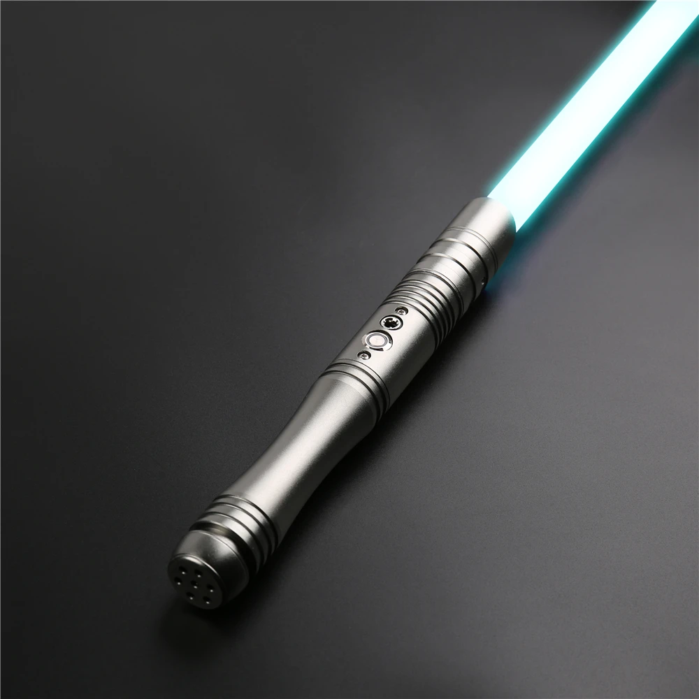 Sable de luz l&aacute;ser X-TREX, empu&ntilde;adura de Metal, 12 colores, regalo de Navidad-3