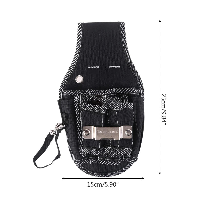

Drill Holder Portable Pouch Holst Cordless Tool Waist Tool Bag