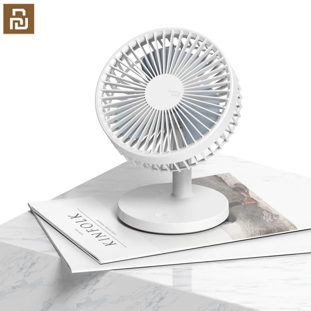 

YOUPIN 3Life 202 Desktop Mute Fan USB Charging Mini Portable Handheld Fan 2000mAh Battery Capacity Low Noise Strong Wind