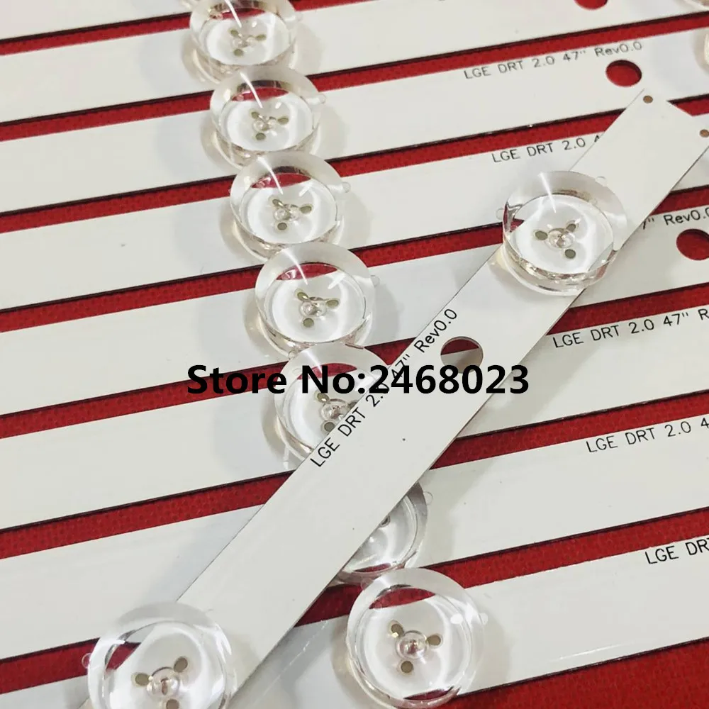 50 шт. набор светодиодных полос Lg 47ln5460 47LN5460 SM 47LN5400 47LN5700 Алюминиевые полосы LG Innotek LGE