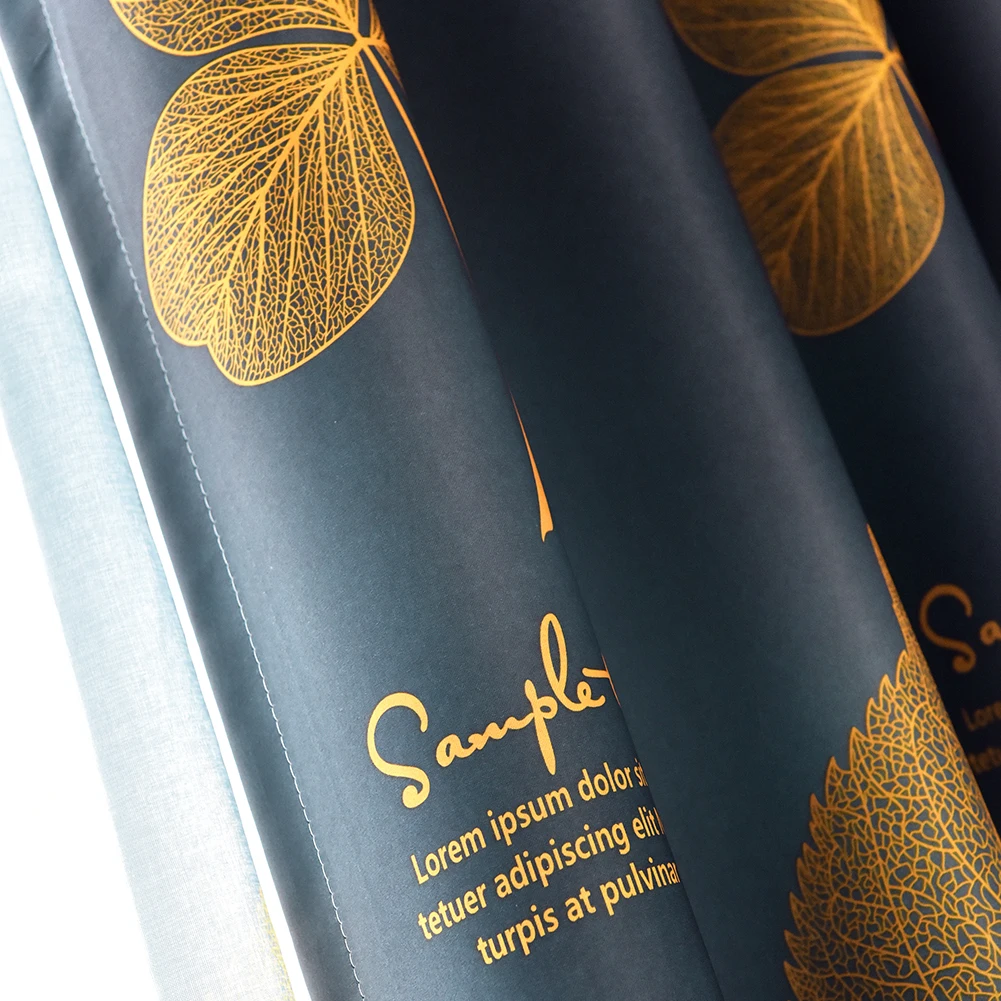 NAPEARL 1 шт. высокие затененные шторы для спальни украшение окон современные листья