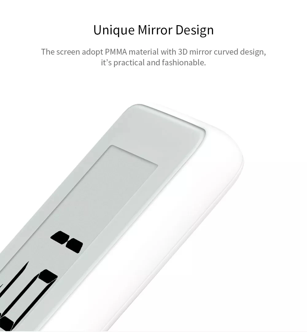 Xiaomi Mijia BT4.0, беспроводные умные электрические цифровые часы, ЖК-дисплей, измерение температуры, инструменты, наружный гигрометр, термометр 2