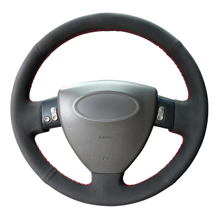 

Черная замша Ручное шитье для Chery A3 2008 2009 2010 Old A3
