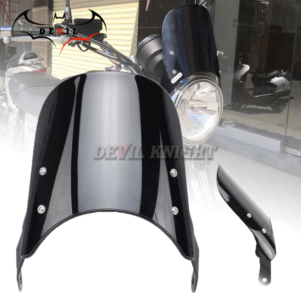 Лобовое стекло Pare brise для YAMAHA XJ400 XJ600S Diversion XJR1200 XJR1300 XJ XJR ветровое мотоцикла 7