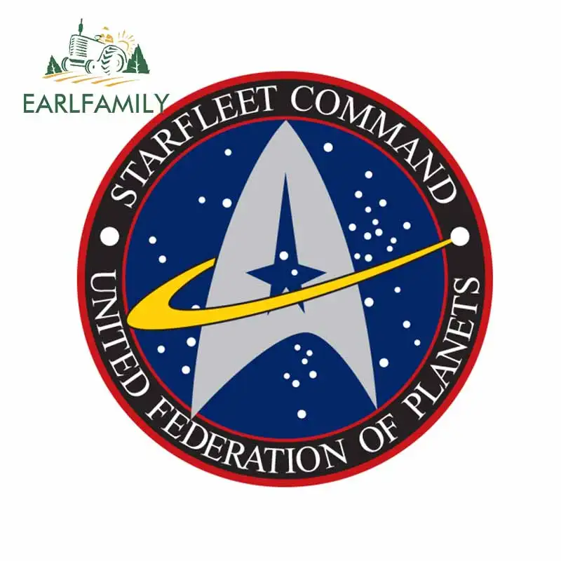 EARLFAMILY 13 см x для Star Trek забавные JDM наклейки автомобиля DIY окклюзия царапина окно