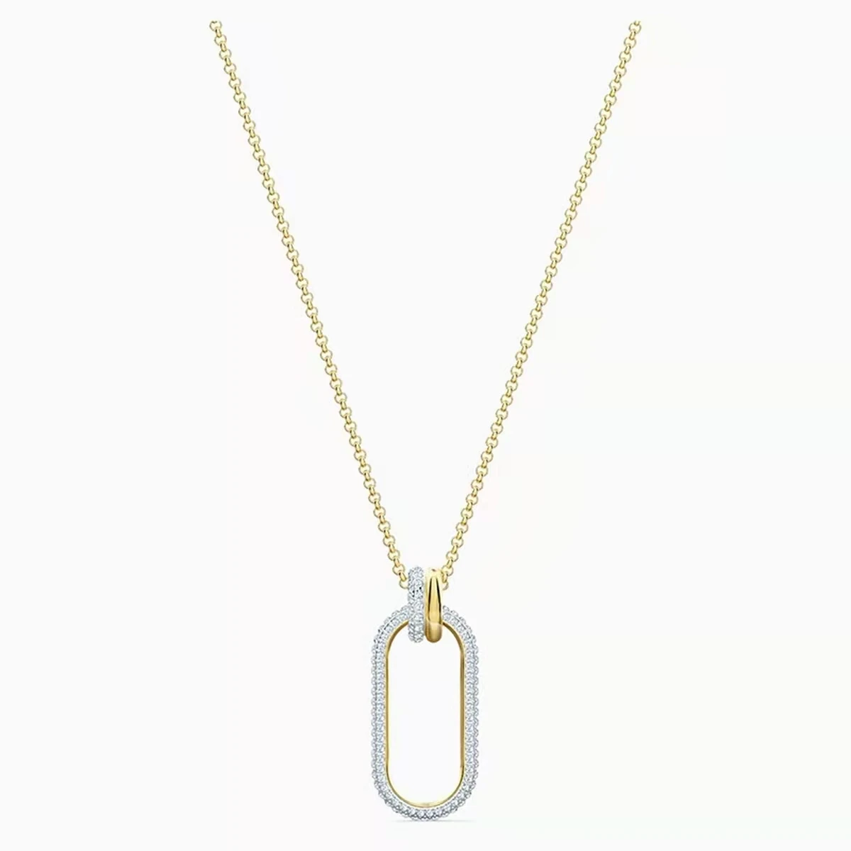 

Original SWA, 1:1 High Quality, Popular Series, Exquisite Chain Leaves Bird, Summer Charm Female Necklace