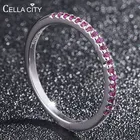 Женское кольцо с сапфировым покрытием, кольцо с Порошковым кристаллом, простой дизайн, серебристый 925, обручальные аксессуары, опт