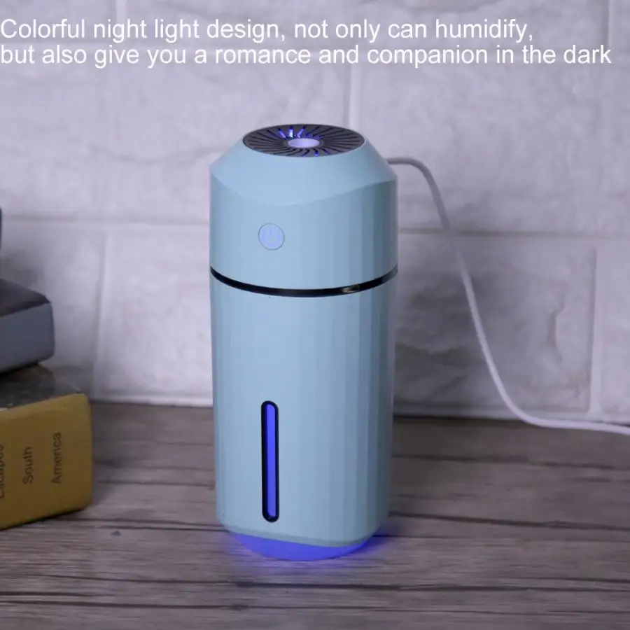 

320ML Aroma Diffuser Portable LED Mini USB Humidifier Air Purifier Diffuser Office Home Car Air Freshener