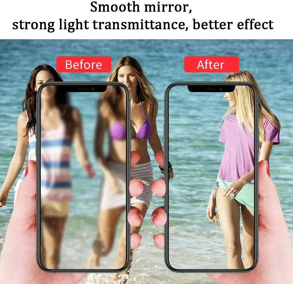 For iPhone 11 Pro Max Back Camera Protector Case On 2019 11Pro Metal Rear Lens Protective Ring Cover |