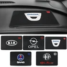 Автомобильный нескользящий коврик, нескользящий коврик для телефона, подходит для Volkswagen, VW, golf, Polo, BMW, Audi, Ford, Toyota, Nissan, Honda, Hyundai, аксессуары