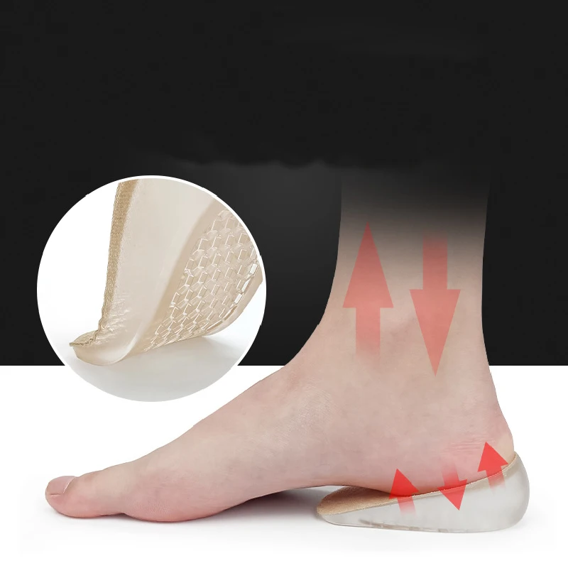 1 пара увеличивающие рост стельки с эффектом памяти подъемными вставками унисекс