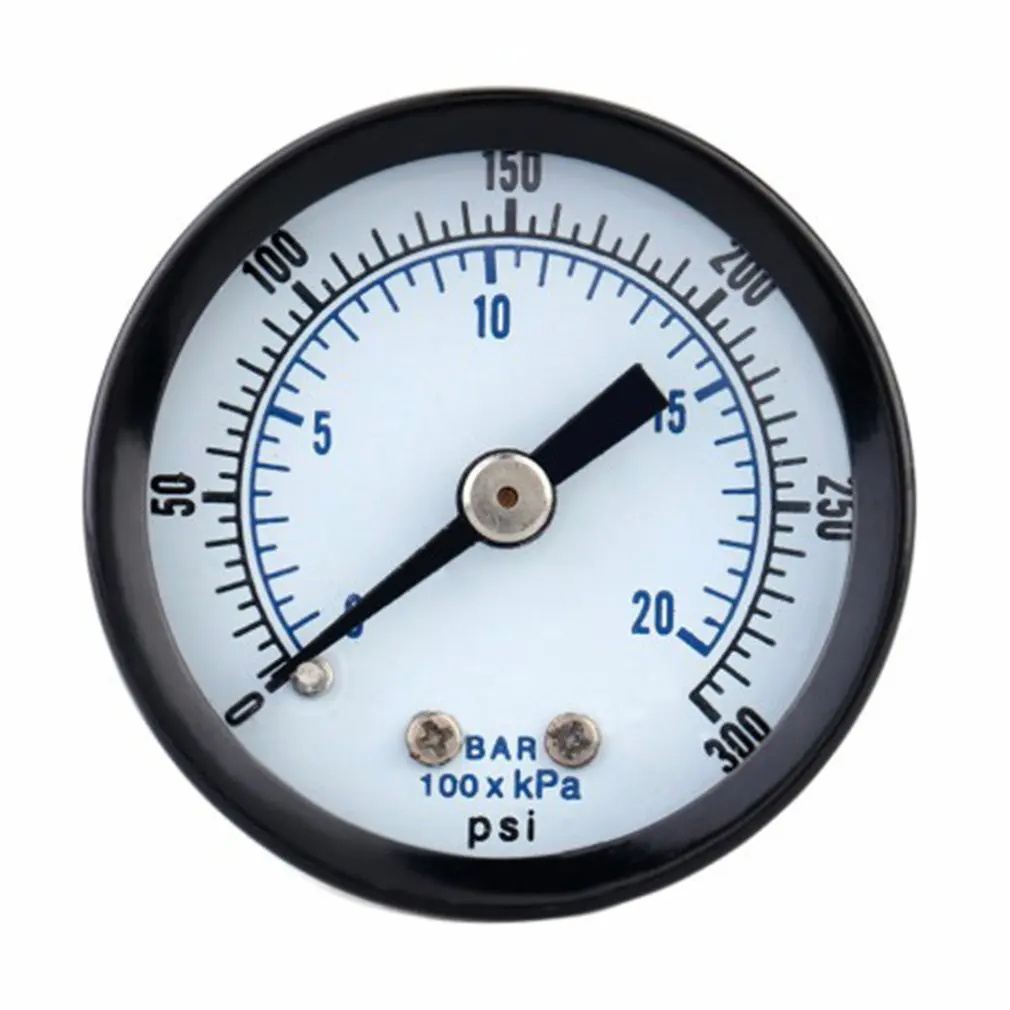 

TS-40-300psi 0-20bar 0-300psi Precision Pressure Gauge Air Compressor Pressure Gauge Water Pressure Tester
