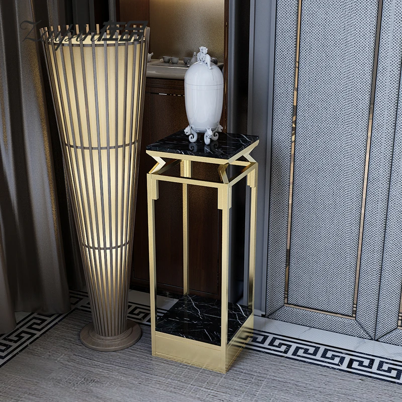 Современная светильник Роскошная мраморная интерьерная простая рамка с цветами