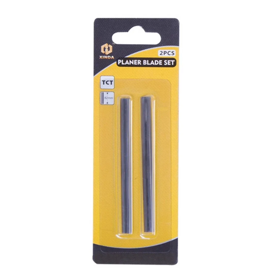 

4pcs Carbon Planer Blade 82x5.5x1mm Reversible Wood Planer For Woodworking