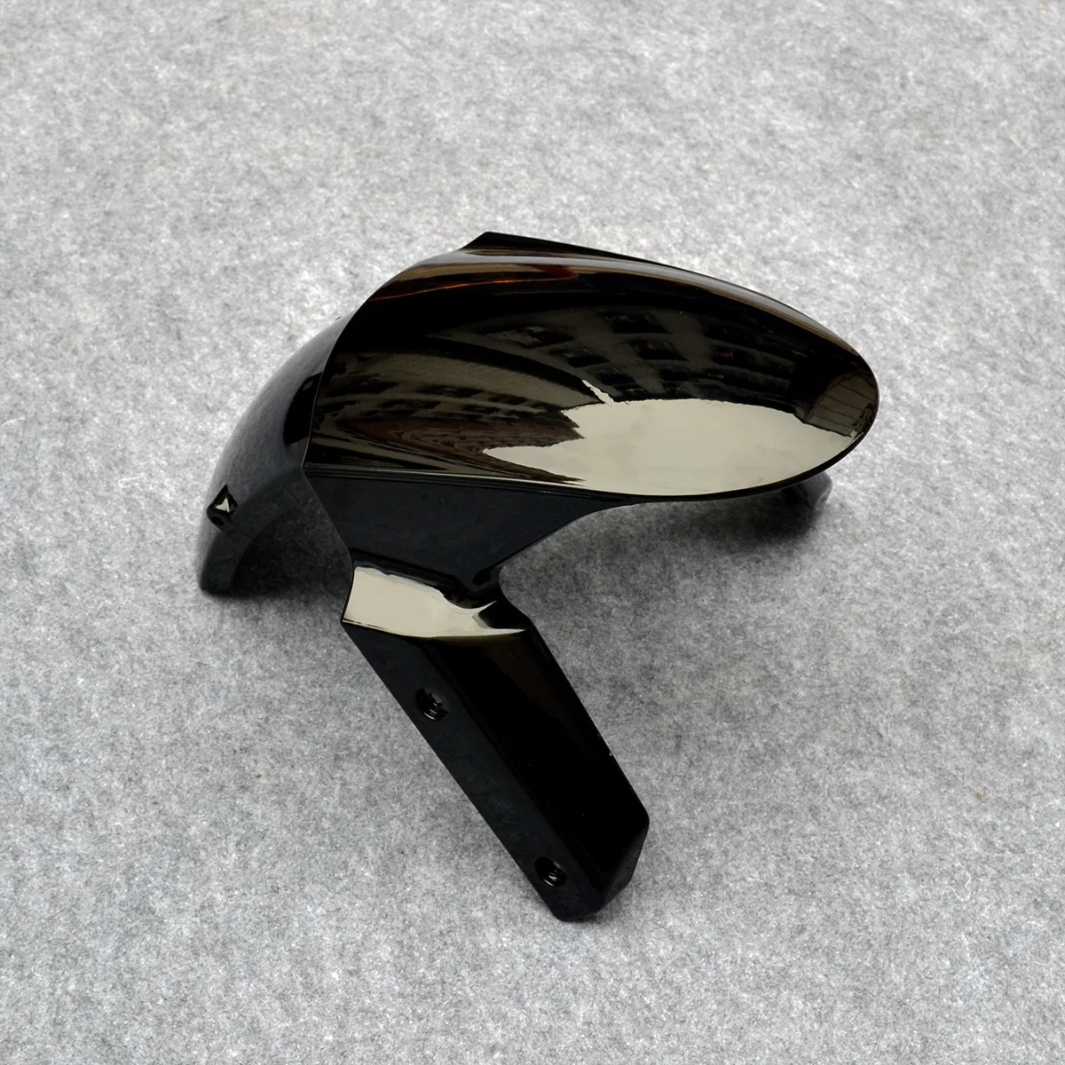 Блеск для переднего крыла из АБС-пластика черный подходит KAWASAKI Z800 2013-2014-2015-2016 13 14 15