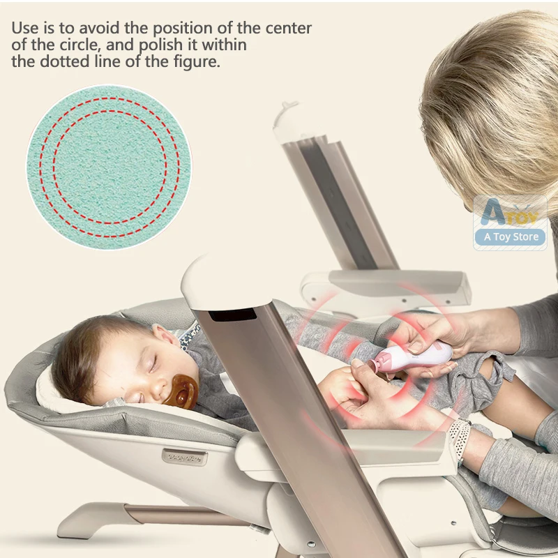 Электрическая машинка для стрижки ногтей Машинка с защитой от царапин набор