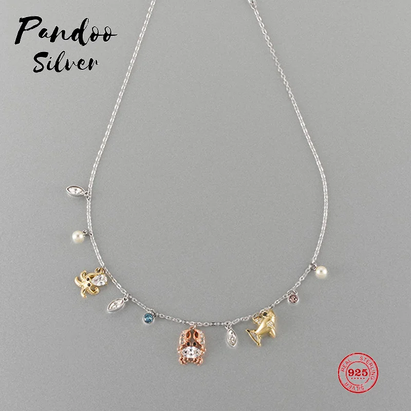 Модное очаровательное чистое серебро 925 пробы оригинал 1:1 копия милое и