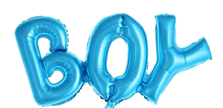 1pc boy balloon Вечерние зубы для мальчиков и девочек, розовые, синие, с порошковыми зубами, для новорожденных, Ilk Disim, Детские вечерние украшения с зубами - Цвет: 1pc boy balloon