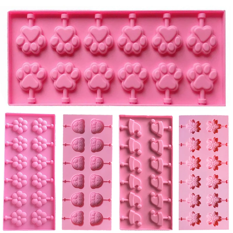 1 шт. силиконовая форма для выпечки леденцов и шоколада|Принадлежности выпечки| |