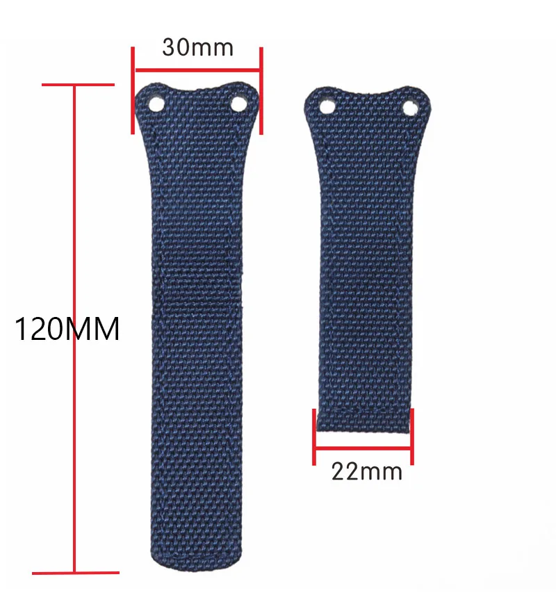 Luxury high quality leather strap woven nylon for TAG Heuer Calella bracelet watchbands  belt